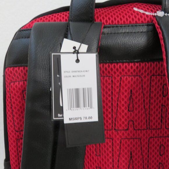 Ed Hardy Black/Red/Multi Color Hardy Theme Backpack - Picture 7 of 7